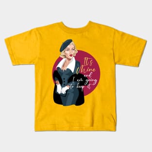 MARILYN It's Mine Kids T-Shirt